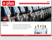 Tablet Screenshot of e-plustr.com